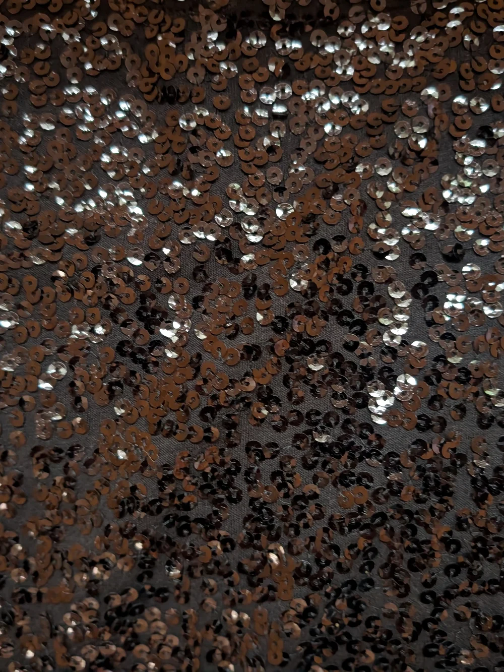 J. Crew Black Sequin Shirt